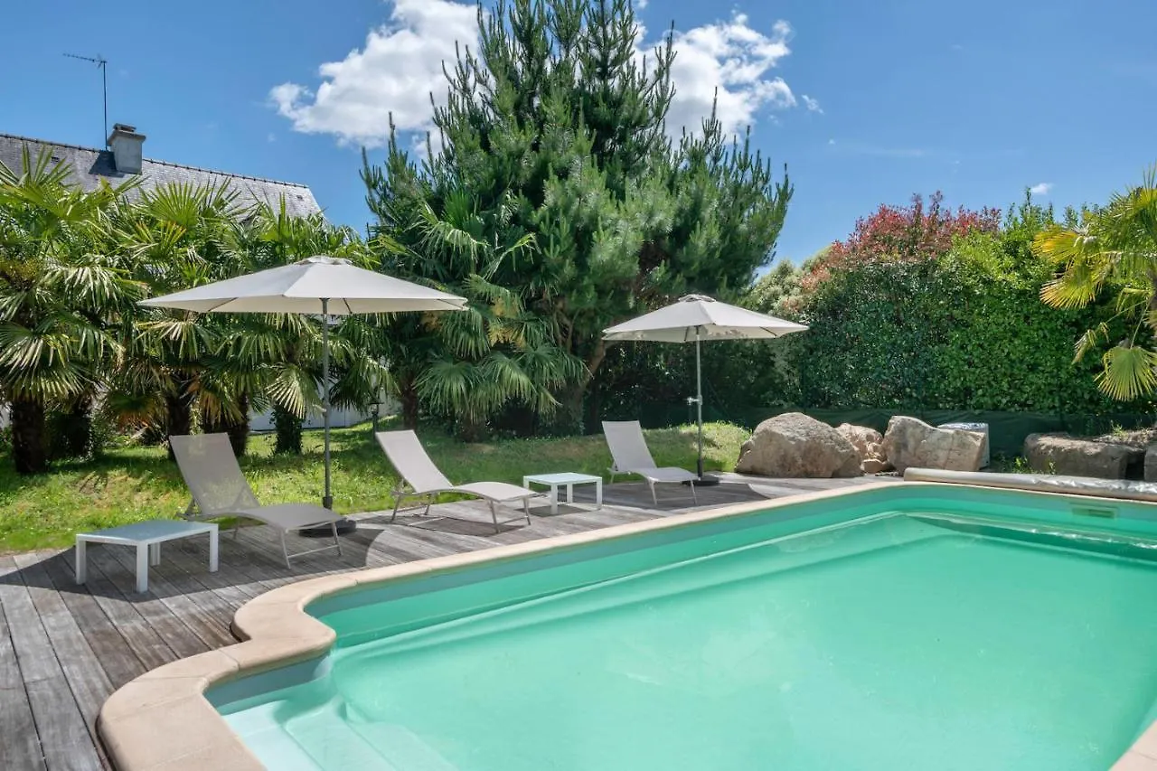 Vacances Detente Dans Cette Maison Avec Piscine A Crac'H Crach